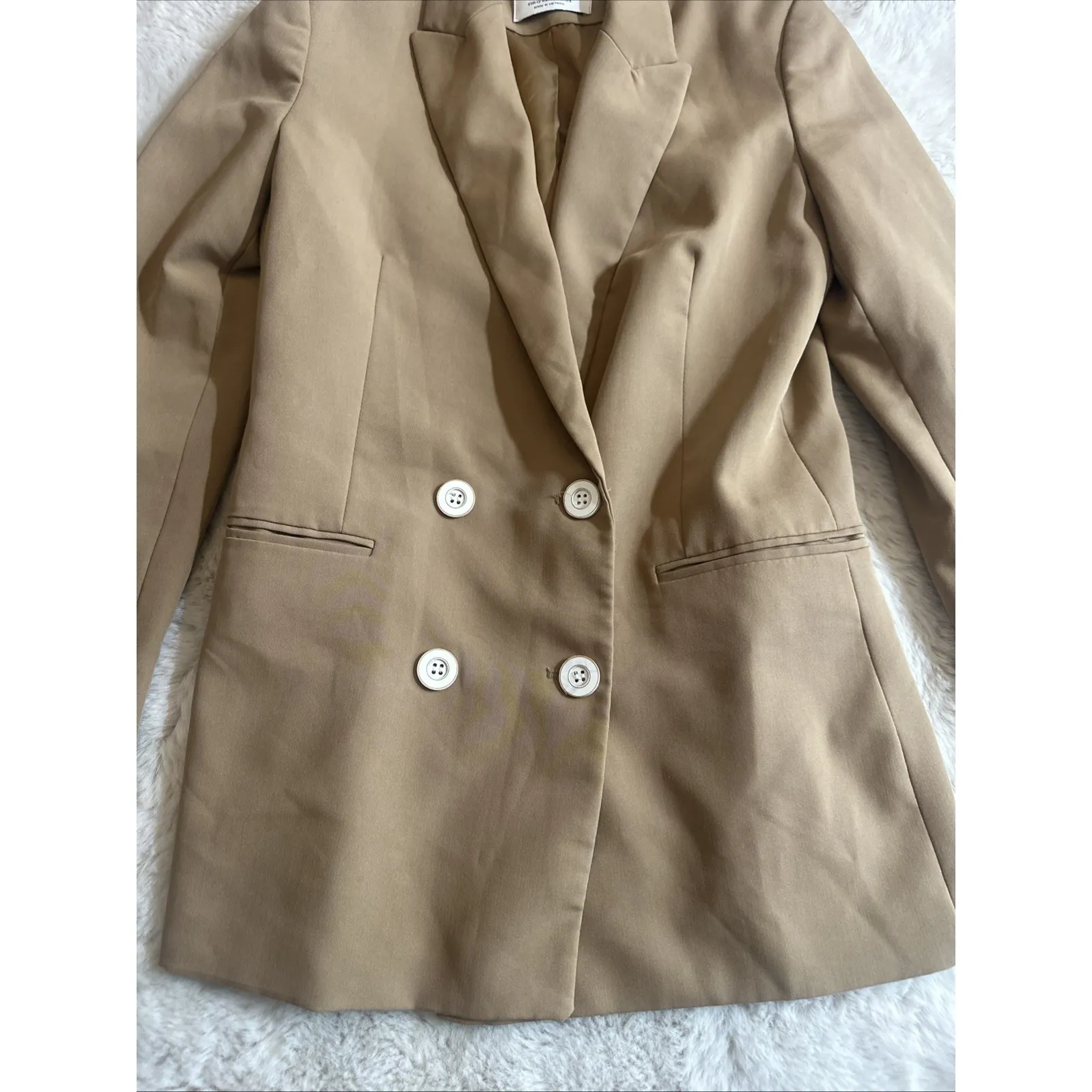 Bershka  blazer‎ Brown Size XS - Image 4