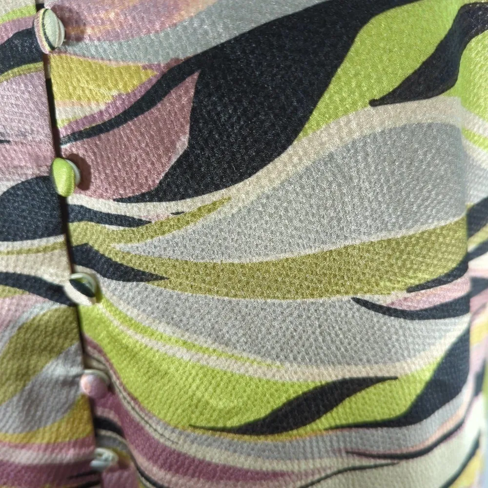 Ted Baker Warren Printed Button Through Cami Maxi Dress in‎ DUSTY PINK Size 6 US - Image 6