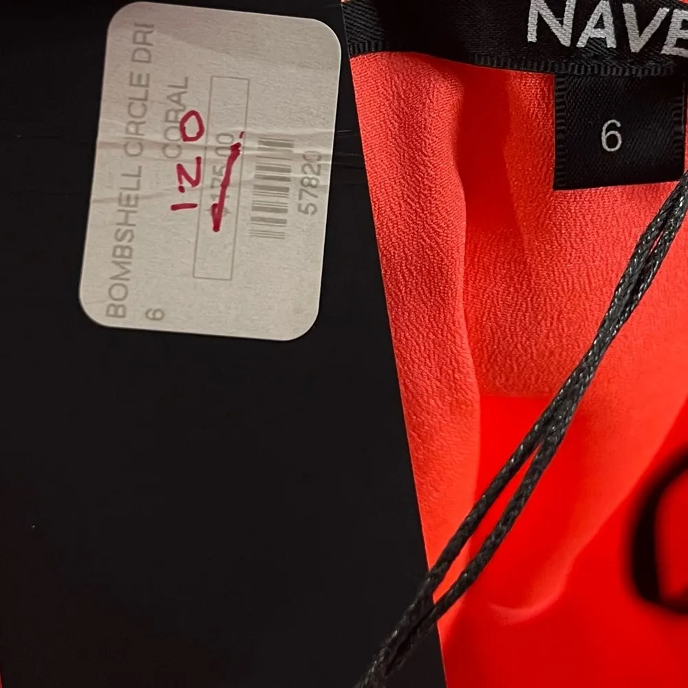 NEW REVOLVE Naven Bombshell Coral Circle Mini Dress 6 - Image 27