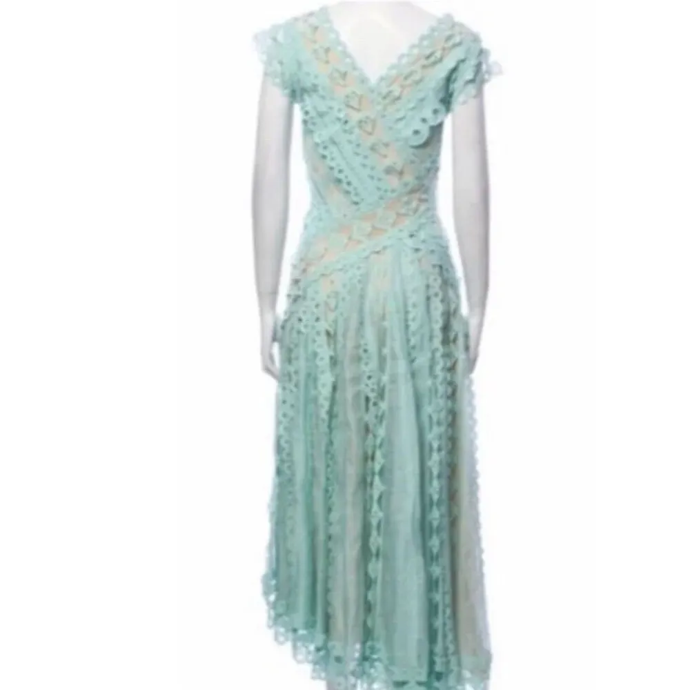 NWT Zimmerman Moncur Stud Maxi Dress Mint Size 1 - Image 6