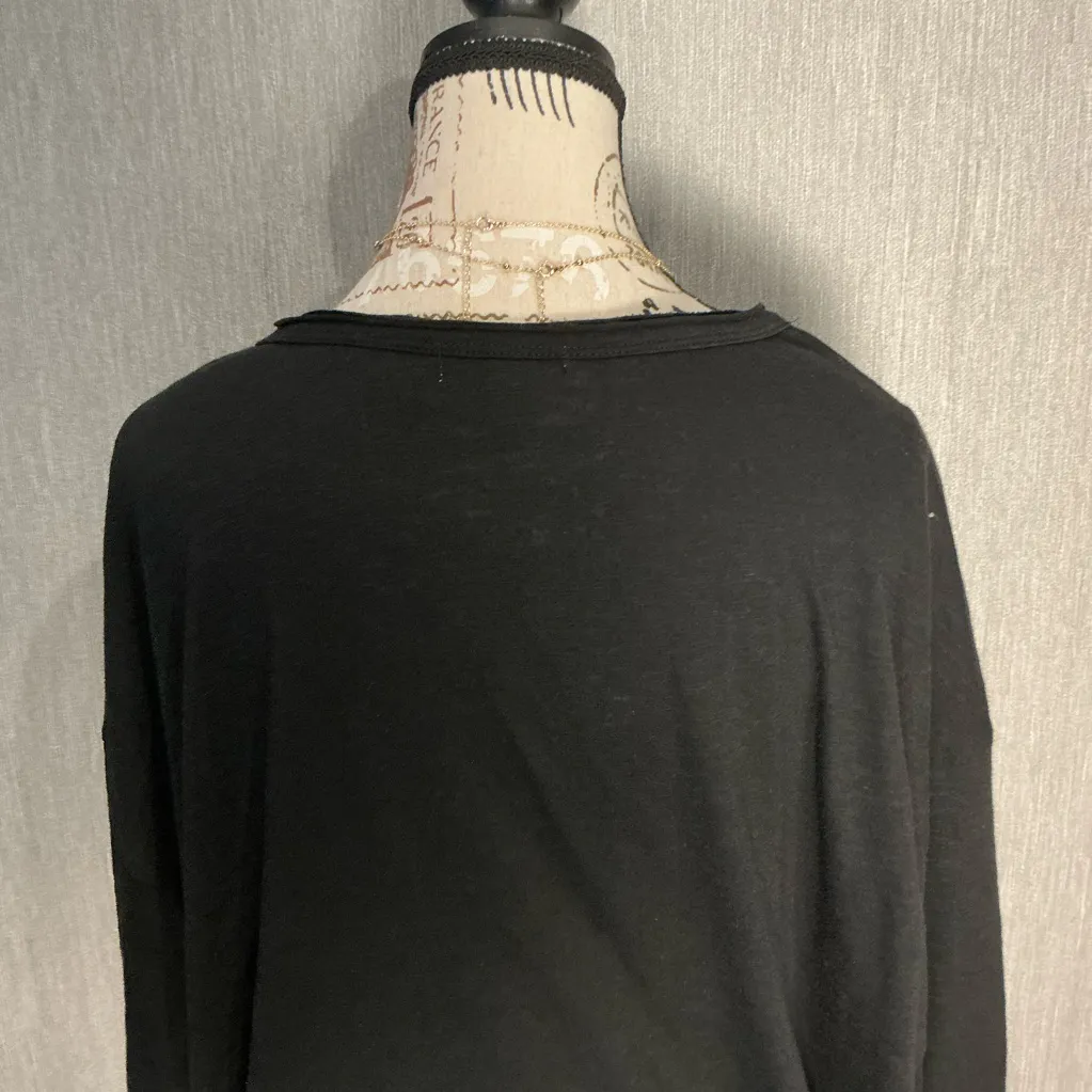 Giani Bini Black Long Sleeve Top Size XXL - Image 7
