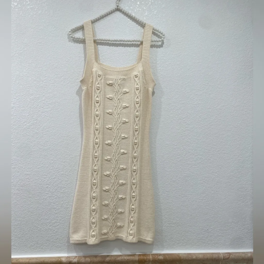 Reformation Cento Cotton Sweater Dress size S - Image 4