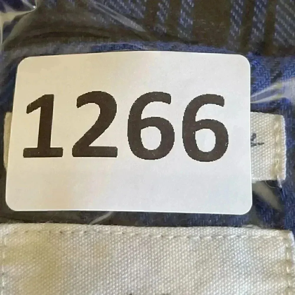 American Eagle Women’s Viscose Blend Soft Plaid Boyfriend Fit Long  SZ XS #1266 - Image 10