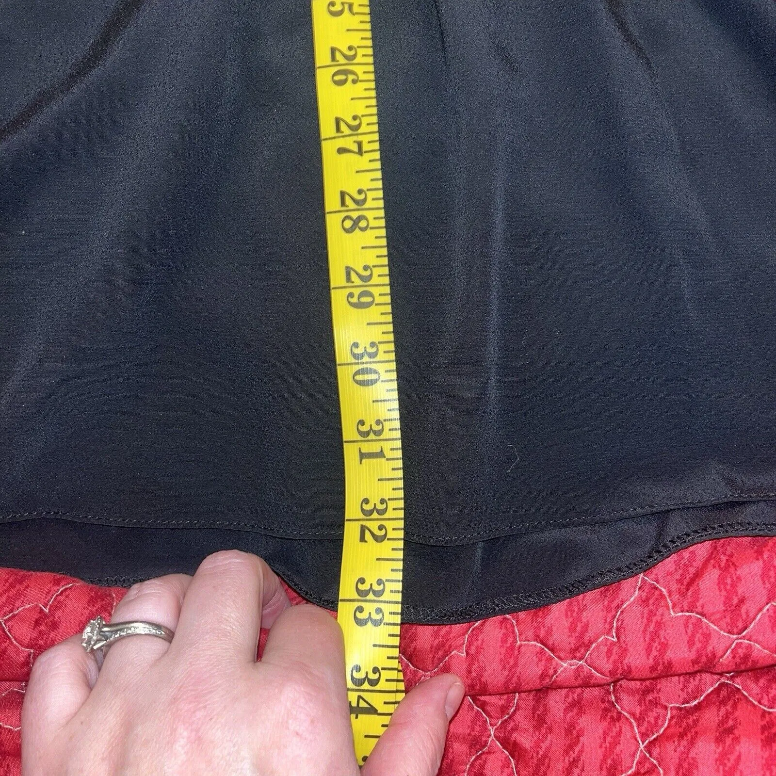 Topshop Women's Midi Dress UK 10 US 6 Black 100% Polyester A-Line - Image 9