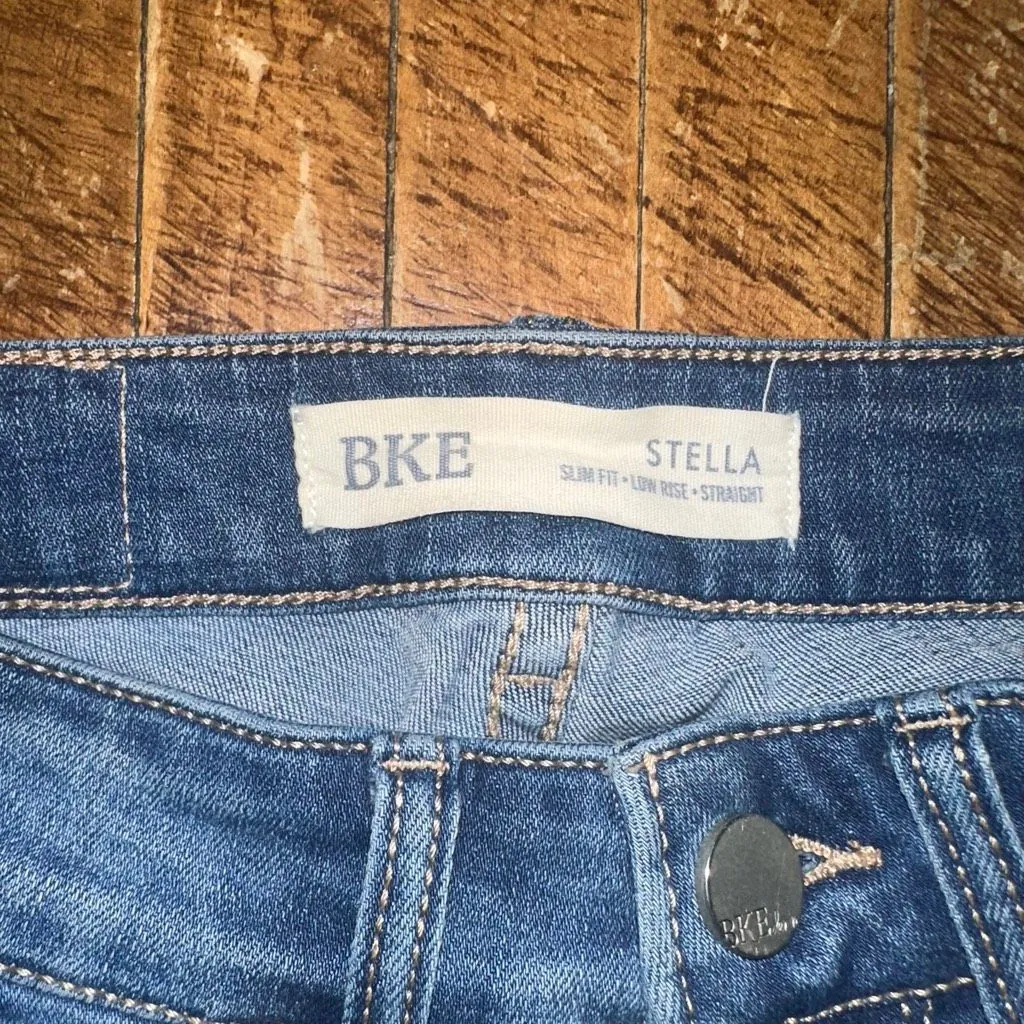 BKE distressed Stella western 25x29.5 bootcut jeans - Image 2