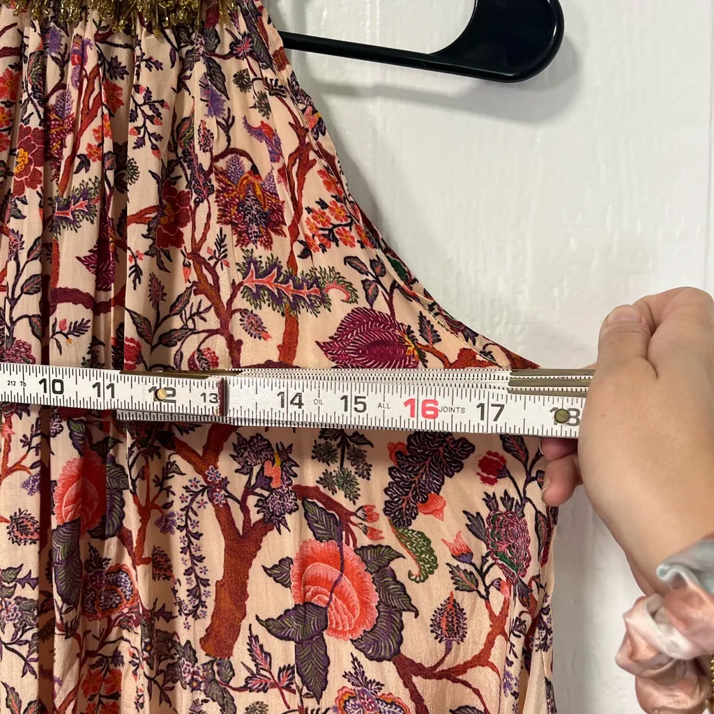 NWT Anthropologie Nikasha Beaded Bohemian Halter Maxi Dress XS - Image 11