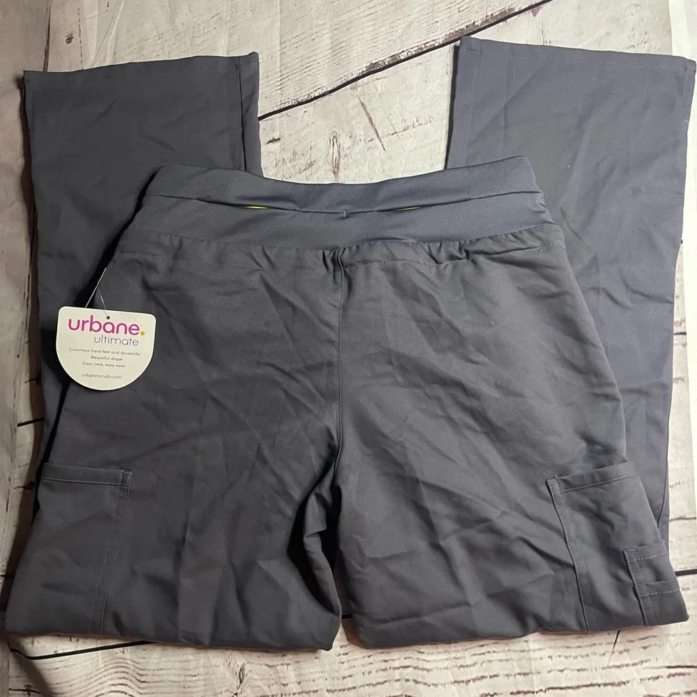 Nwt urbane ultimate scrub pants gray pXS - Image 8