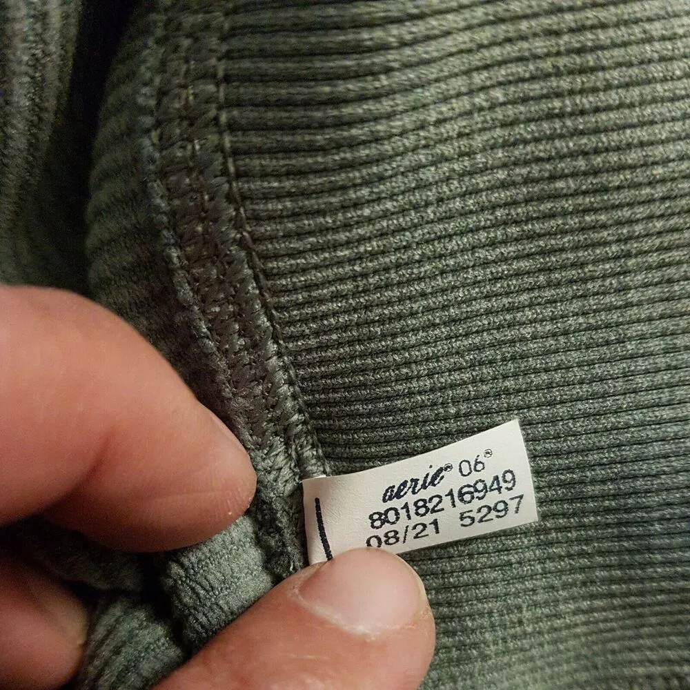 Thermal Leggings Thighs Textured Sz XS- Small Stretch Ribbed High Waisted - Image 8