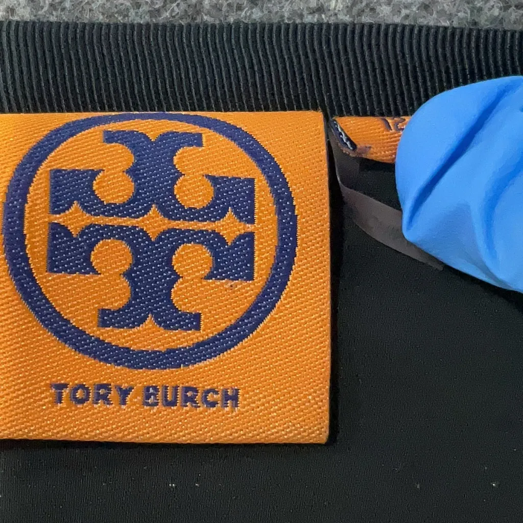 Tory Burch Black and Gold Pencil Skirt 12 EUC - Image 3