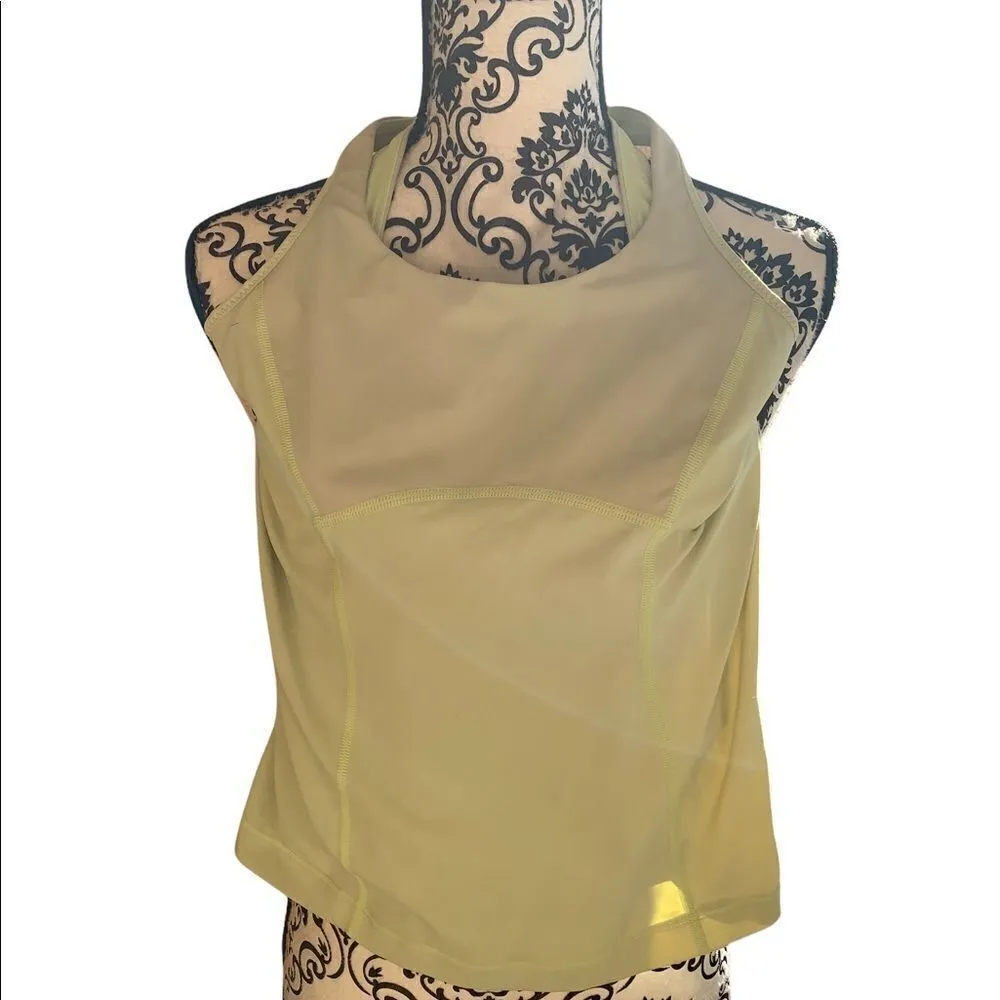 Lululemon Lime Green Tank Size 6 - Image 10