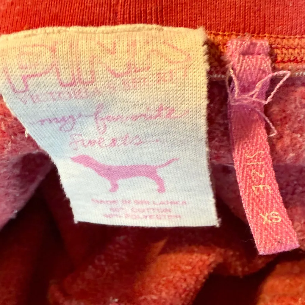 Vintage pink vs capri sweatpants‎ xs - Image 4