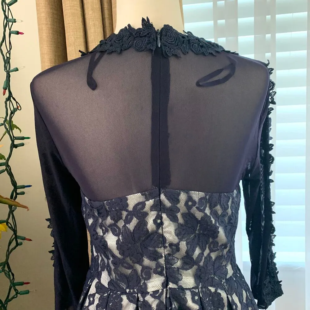 NEW Chi Chi London Sweetheart Neckline Mesh Lace Mini Dress - Image 9