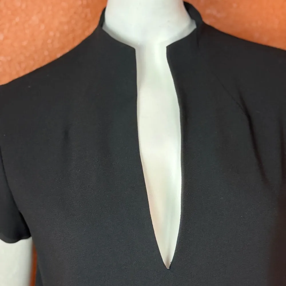 Alice + Olivia Black Mini Dress Size S/P.  E75 - Image 3