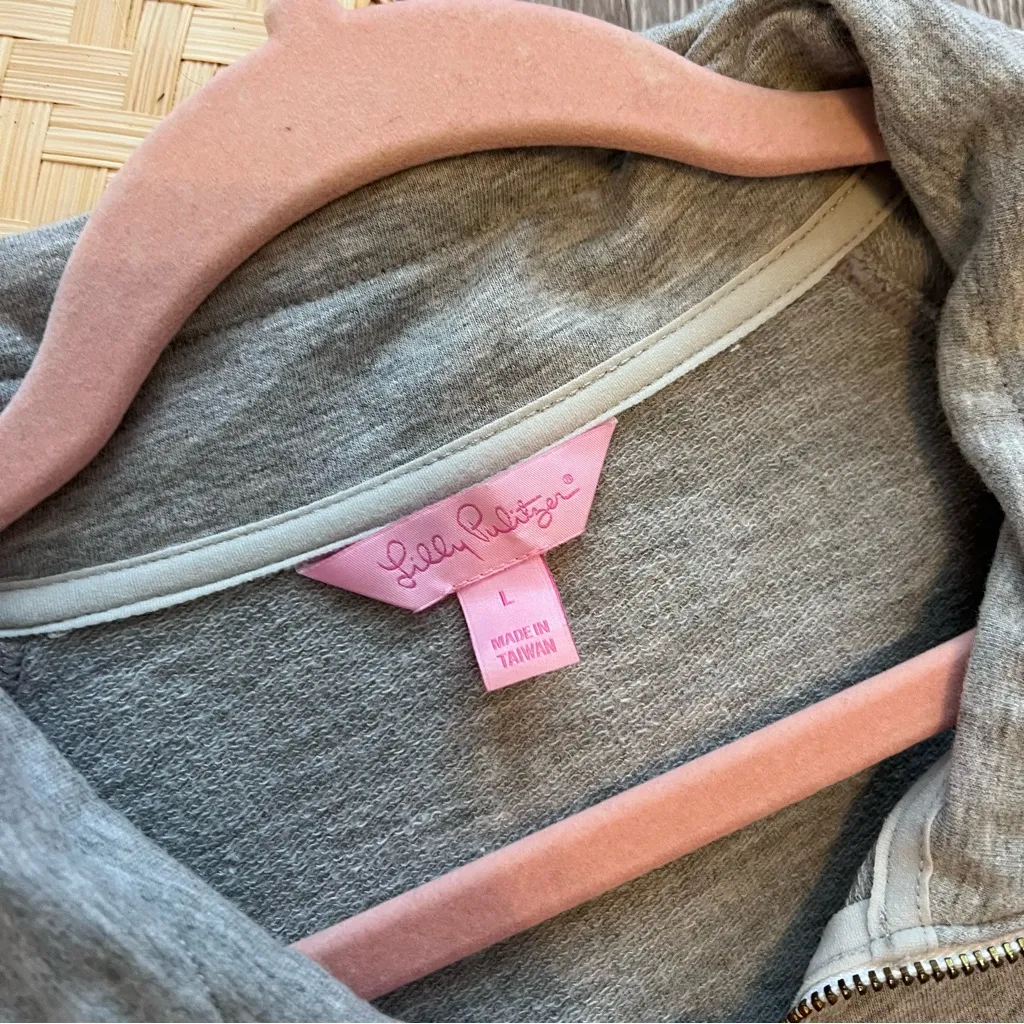 Lilly Pulitzer‎ skipper dress solid gray - Image 4