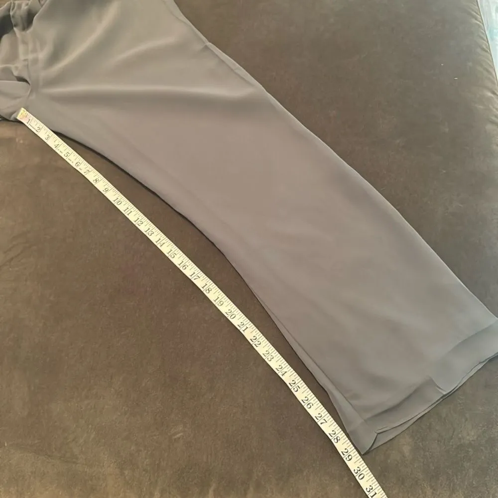 Women’s Gray Chiffon 3 Piece Mother of the Bride Formal Pant Suit Size 12 NEW - Image 10