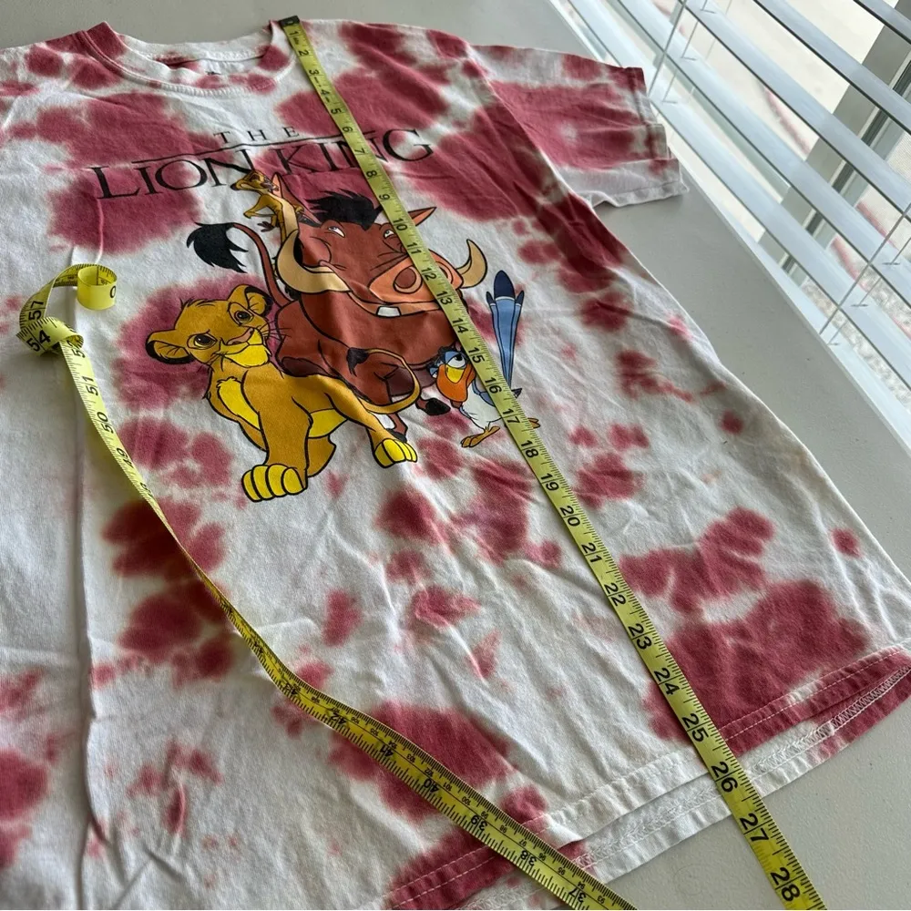 Disney the Lion King Tie Dye Graphic T Shirt Medium Unisex - Image 2