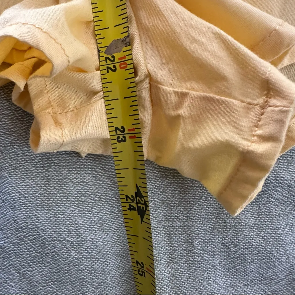 Lovers & Friends Revolve Olympia Strapless Romper Butter Yellow XS NWT - Image 8