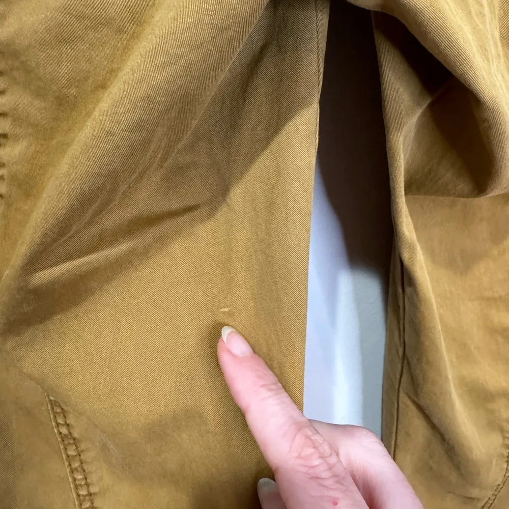 Anthropologie Hei Hei Khaki‎ Cotton Stretch Pants Size 26 - Image 9