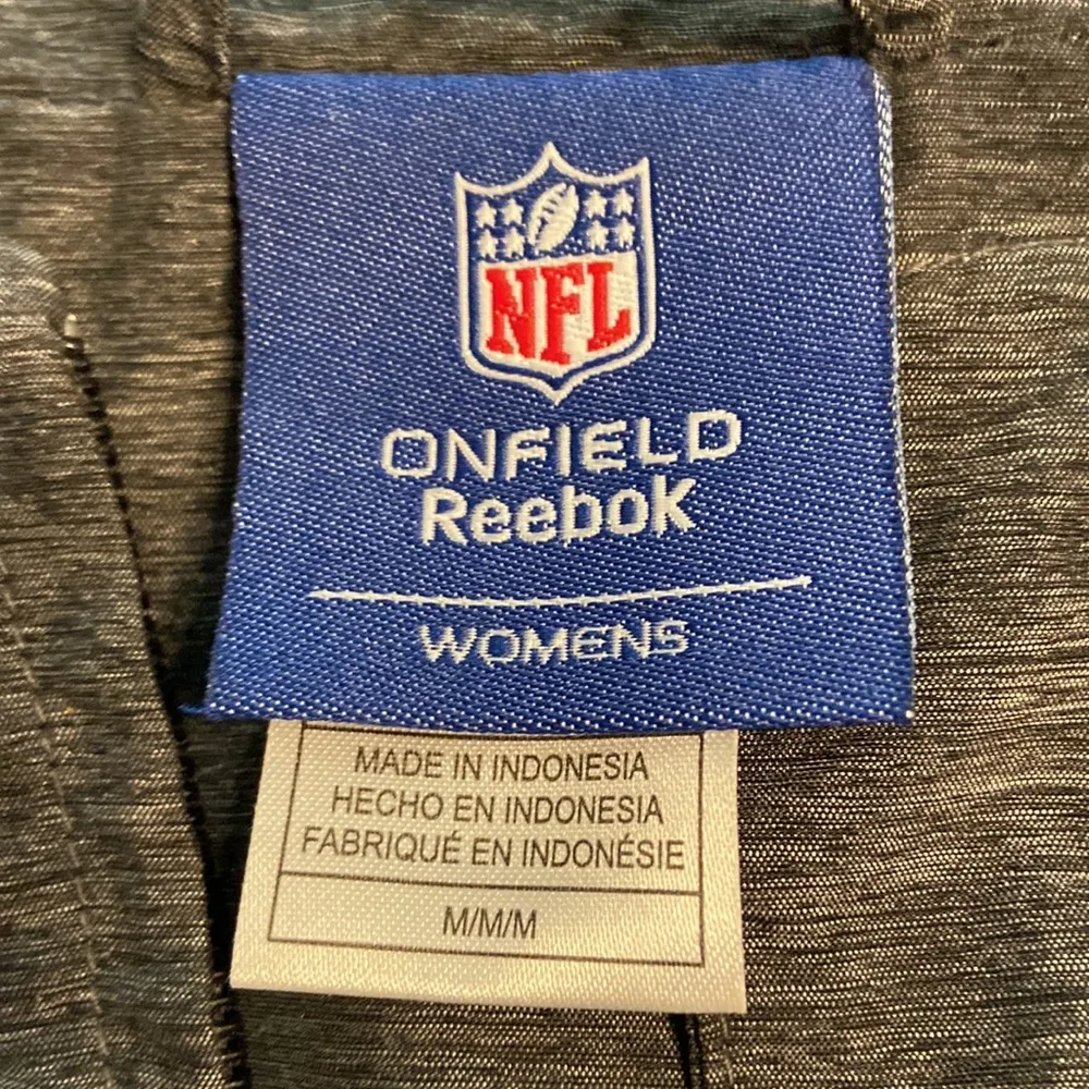 NFL Steelers Pittsburgh Women Rain Jacket size M gray color - Image 10