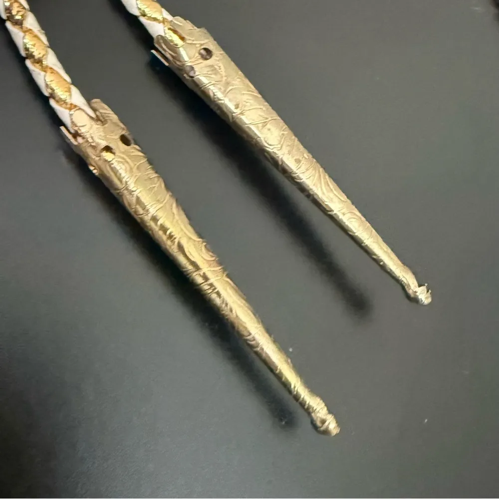 Vintage WSA 85 Babbar 1985 Masonic Kachina Dancer Bolo Tie Tucson Arizona Blue - Image 6