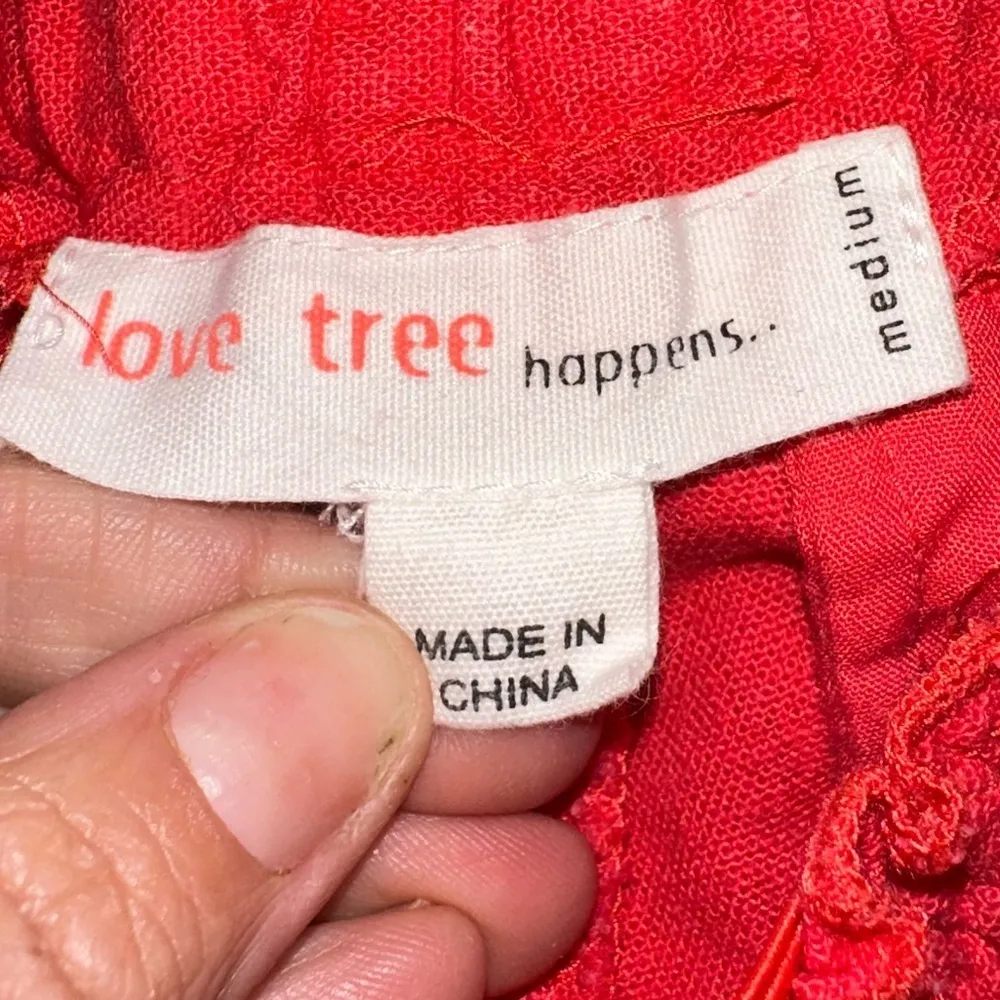 Love Tree Linen Palazzo Pants Medium - Image 6