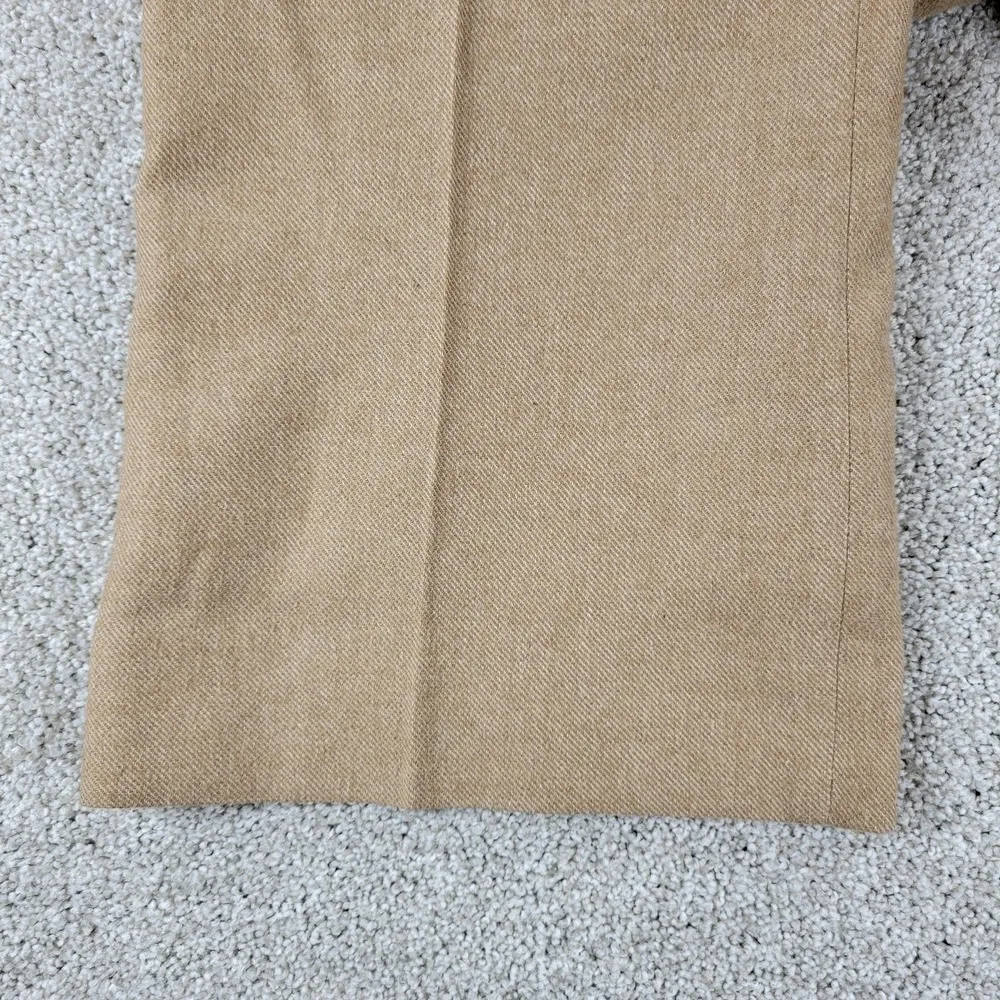 Banana Republic Womens Dress Pants 4 Beige Martin Fit Wool Blend Italian Fabric - Image 9