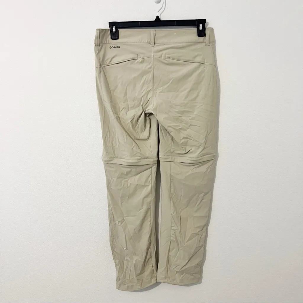 Columbia Women's Saturday Trail Stretch Convertible Pant Tan Size 12 Regular - Image 8