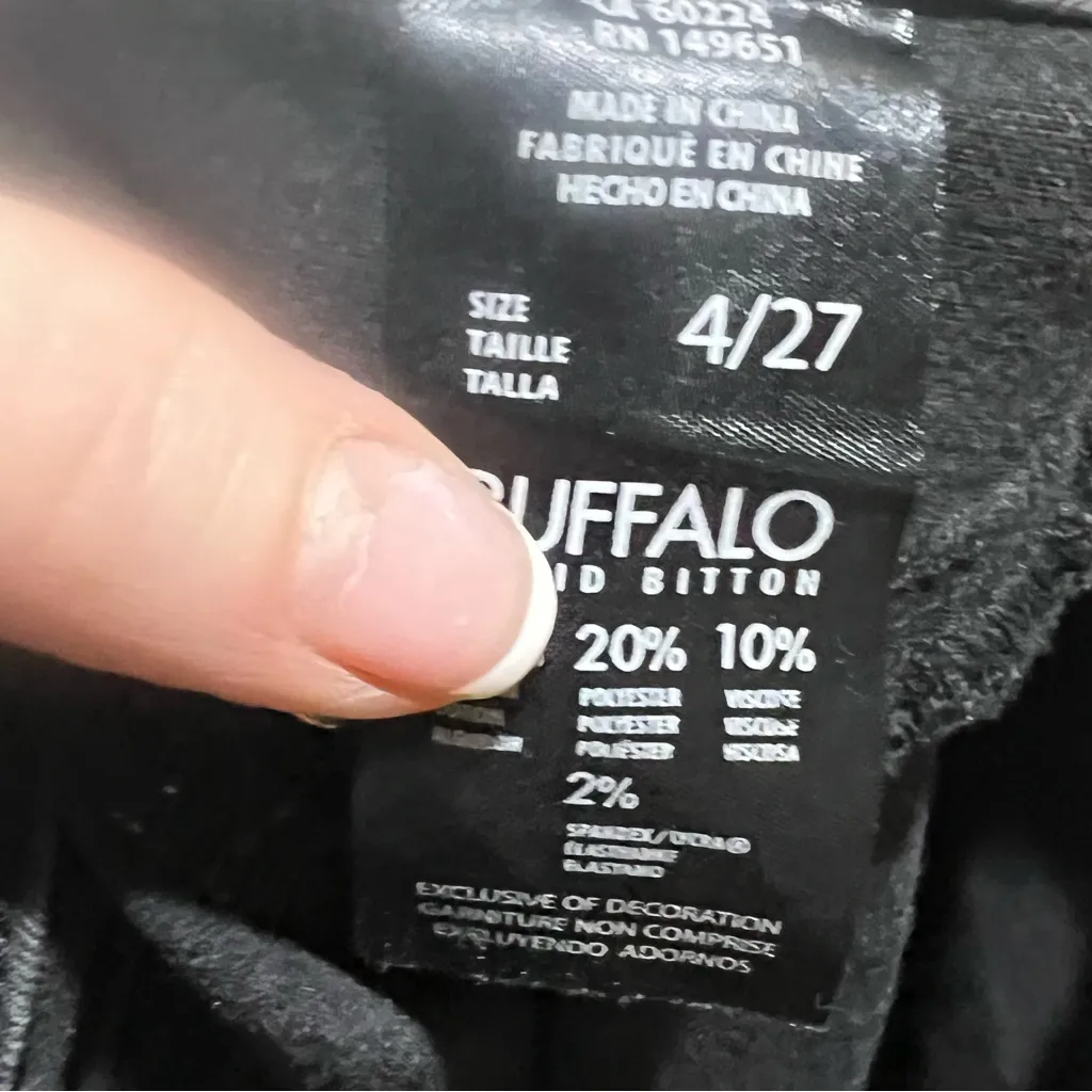 Buffalo by david bitton black jeans - Image 6