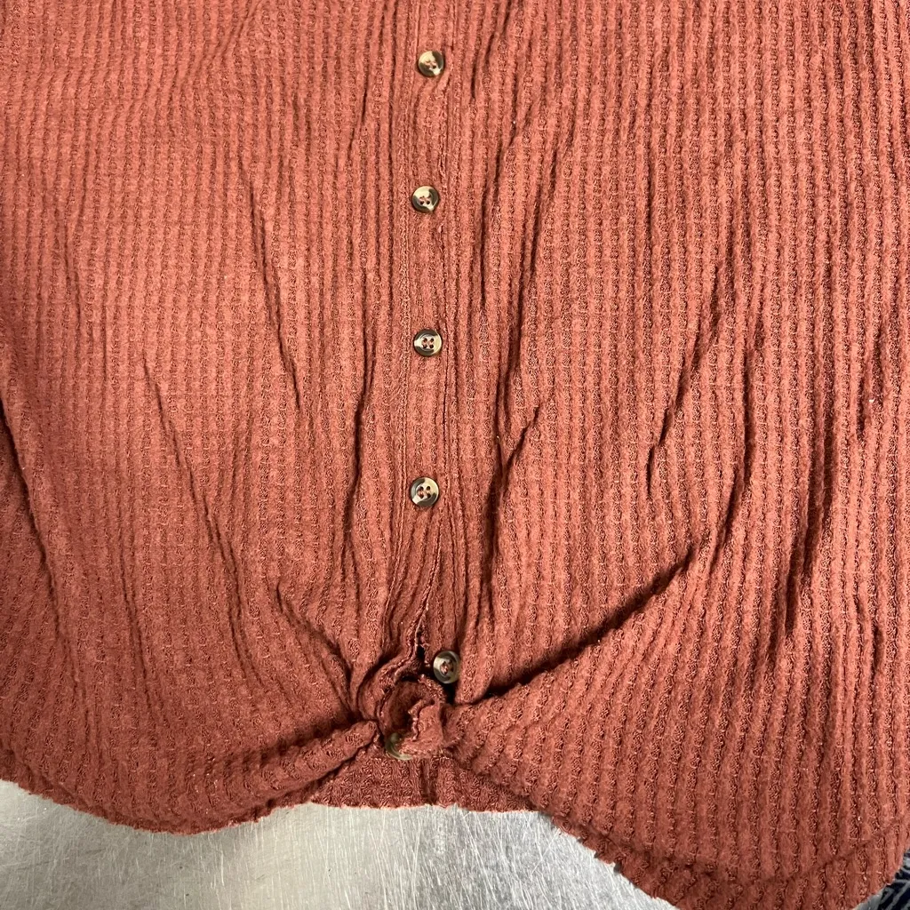 Urban Outfitters Out From Under Pink Long Sleeve Top - Size XS - VGUC - Image 4