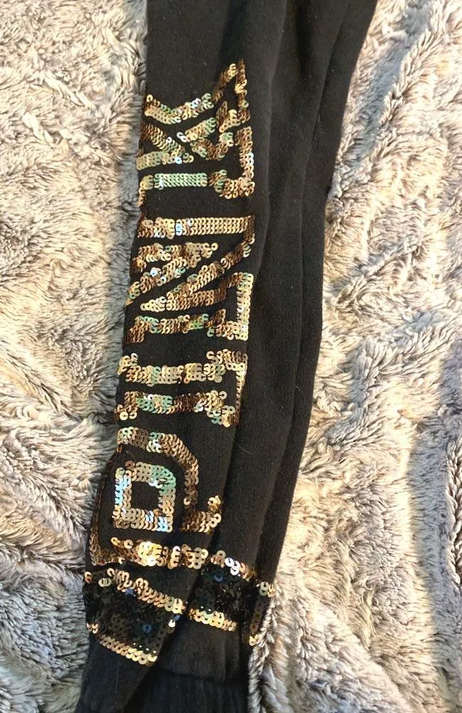 PINK - Victoria's Secret Sparkly Sweat Pants - Image 3