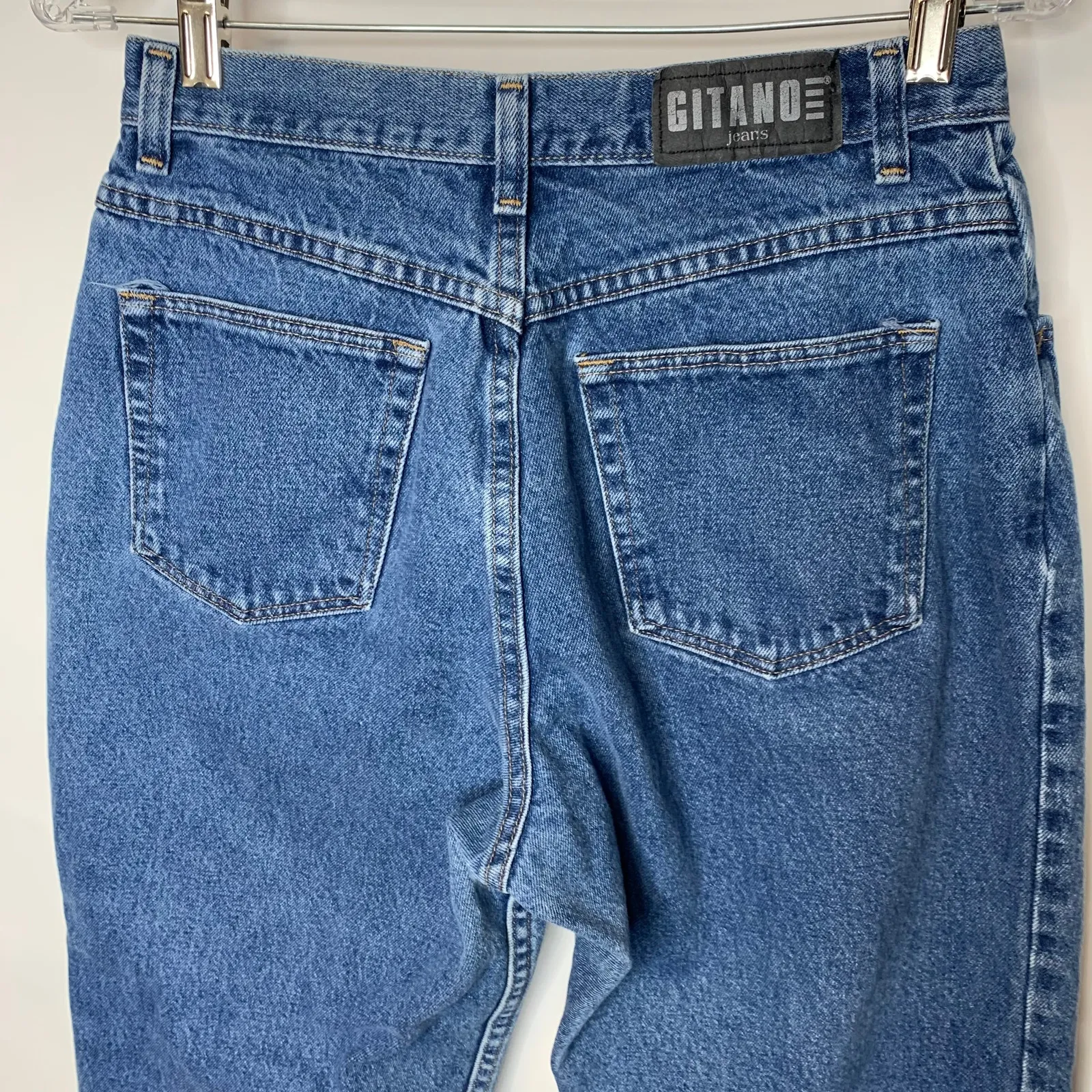Vintage Gitano Jeans 29" Waist Medium Wash Cotton Blue Size 4 - Image 4