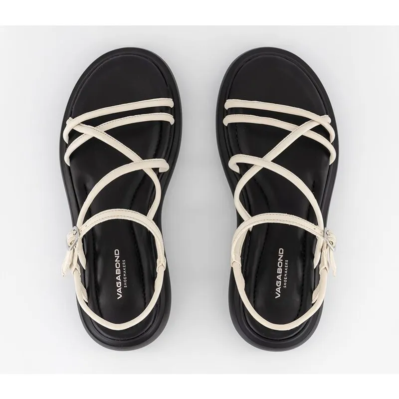 Vagabond Shoemakers Blenda Strappy Sandals in Ivory Cream Size 40 - Image 3