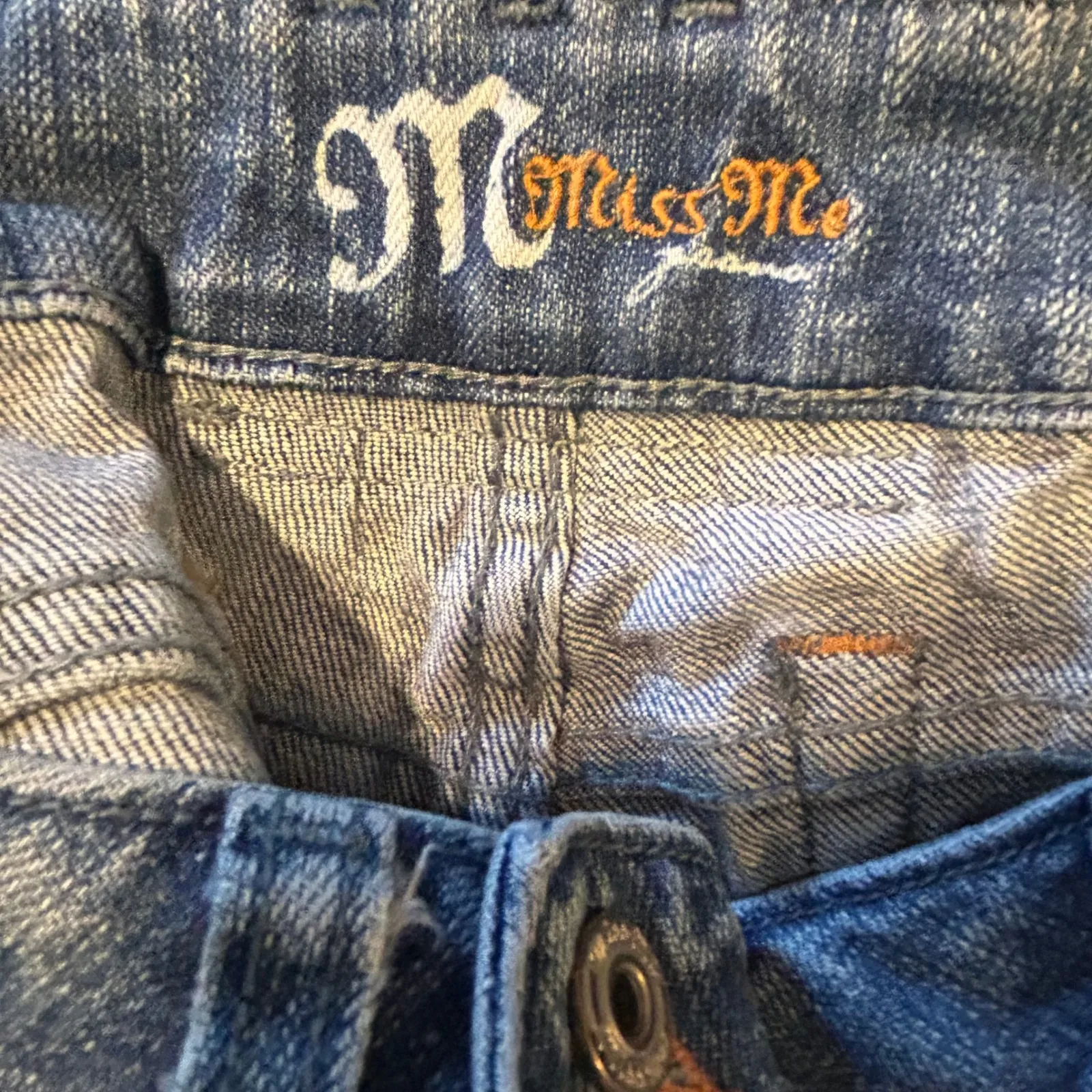 Miss Me Jeans Size 26 Medium Wash Bootcut Denim Pants - Image 4