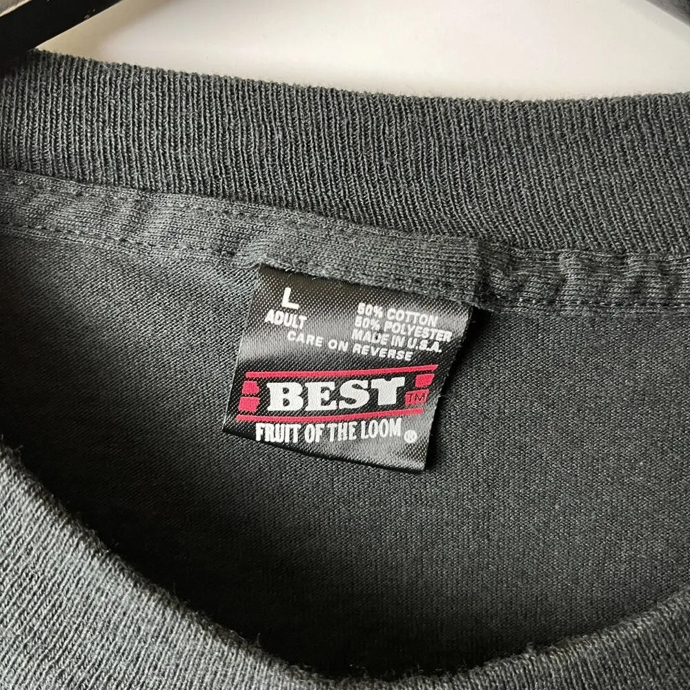 Colorado Central Station T Shirt Vintage 90s Black Medium M Graphic Tee - Image 13