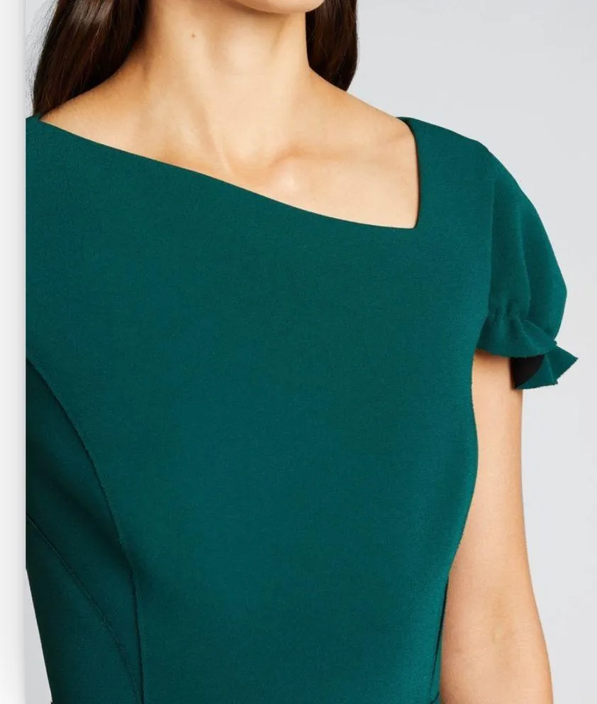 Forest Green Formal Dress - Image 4