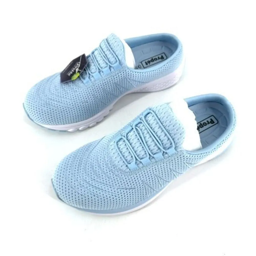 NWT Propet Tour Knit Slide Sneakers Baby Blue Ortholite Size‎ 12 - Image 2