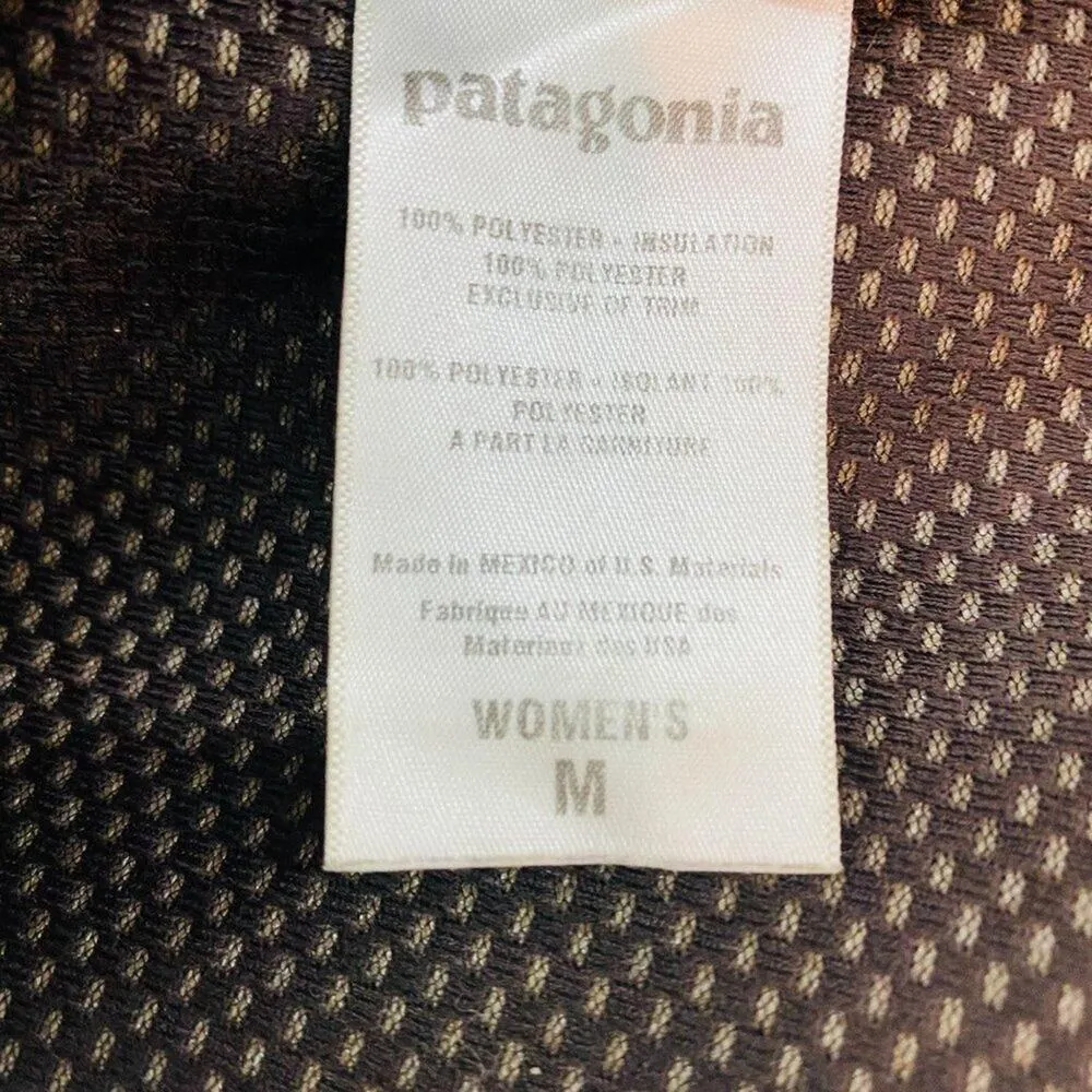 Patagonia Synchilla High Pile Full Zip Fleece Cream Jacket Medium - Image 8