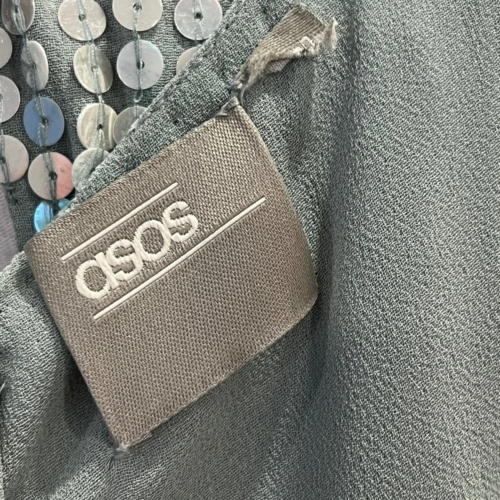 Plus Cocktail Dress 1X Semi Formal 18 Retro Flapper Gatsby Party ASOS Curve RARE Green - Image 16