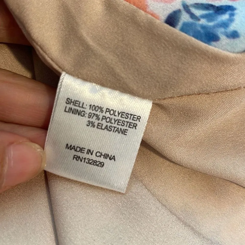 Lovers And Friends Meadow Floral Ruffle Hi Low Ahamani Maxi Dress Multicolor XS‎ - Image 9