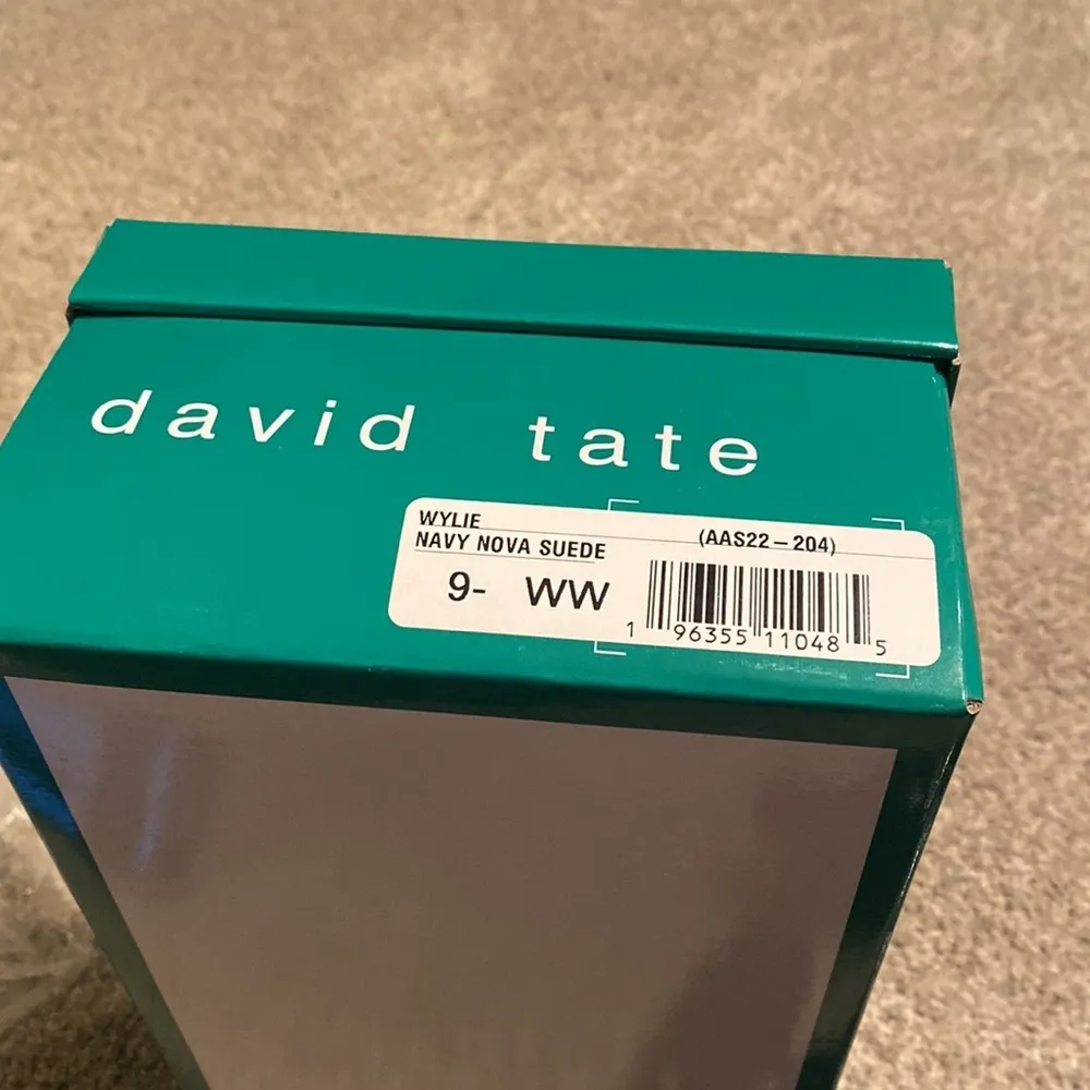 NWT David Tate Navy Blue Slingback Heels (Double Wide) Size undefined - Image 6