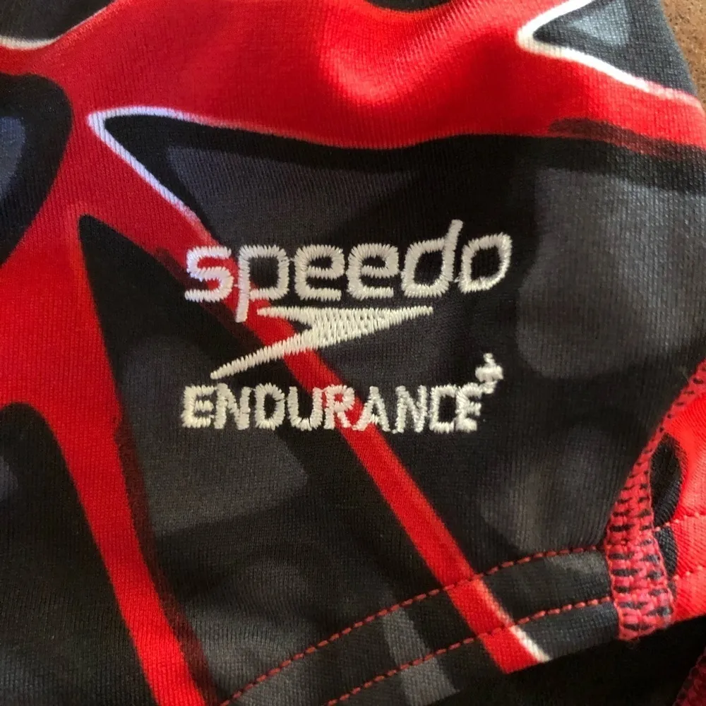 Speedo Endurance Caged Out Flyback Swimsuit 26/XS Swim Team Pool Competition - Image 4