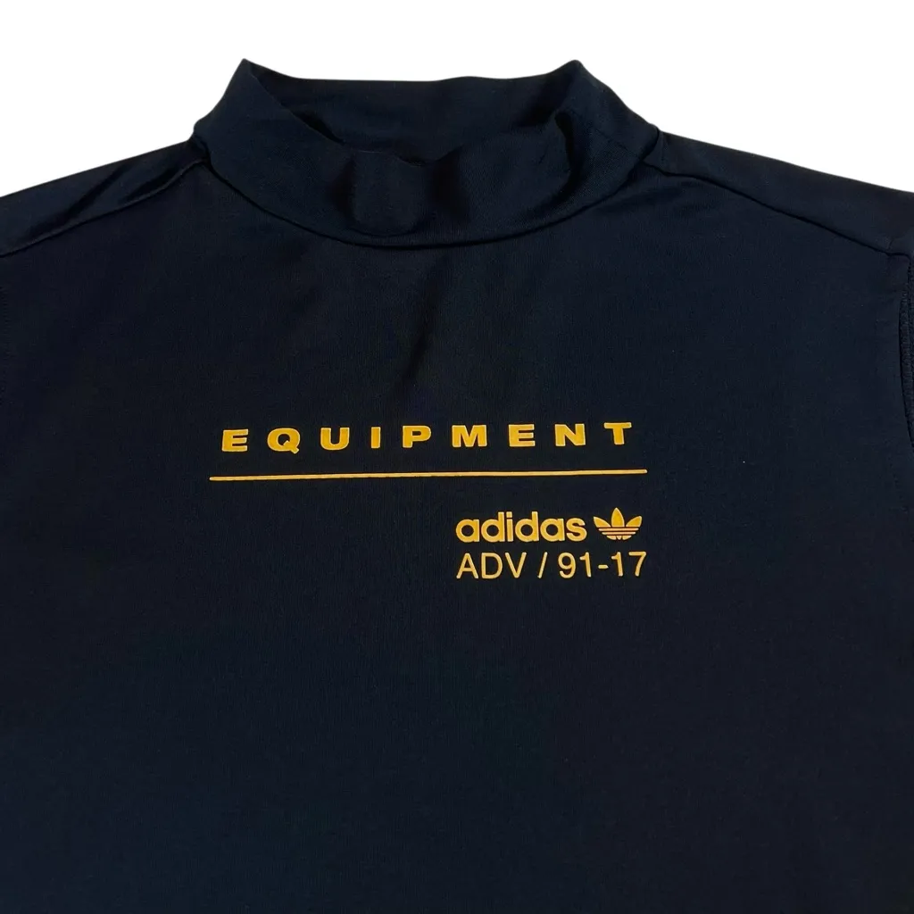 Adidas EQUIPMENT ADV / 91-17 Black Sleeveless Mock Tee Top Size XS - Image 6