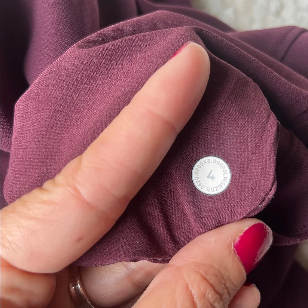 Lululemon On the Fly Jogger Woven Pant Cassis 4 - Image 8