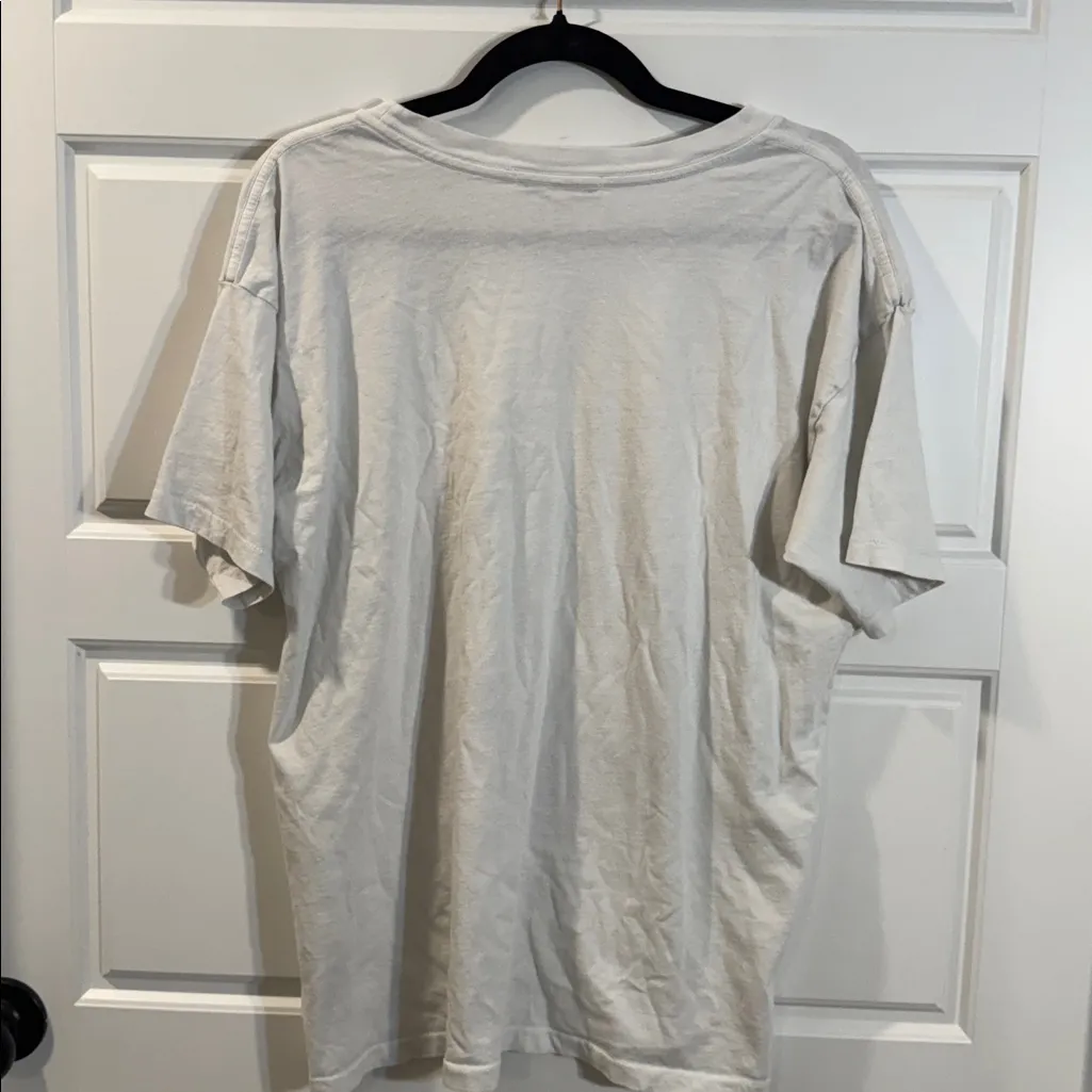 The Doors Daydreamer White Graphic Short Sleeve Oversized Tee - Image 7