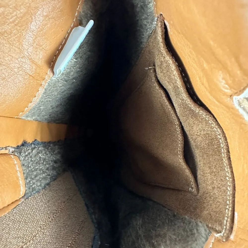 Dream Pairs Womens Brown Faux Leather Knee-High Boots Size 9.5 - Image 7