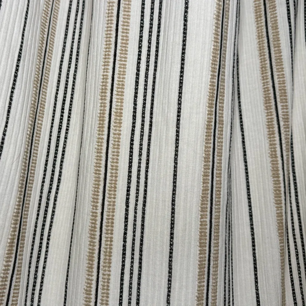 Cream and Black Striped Zip - Image 4