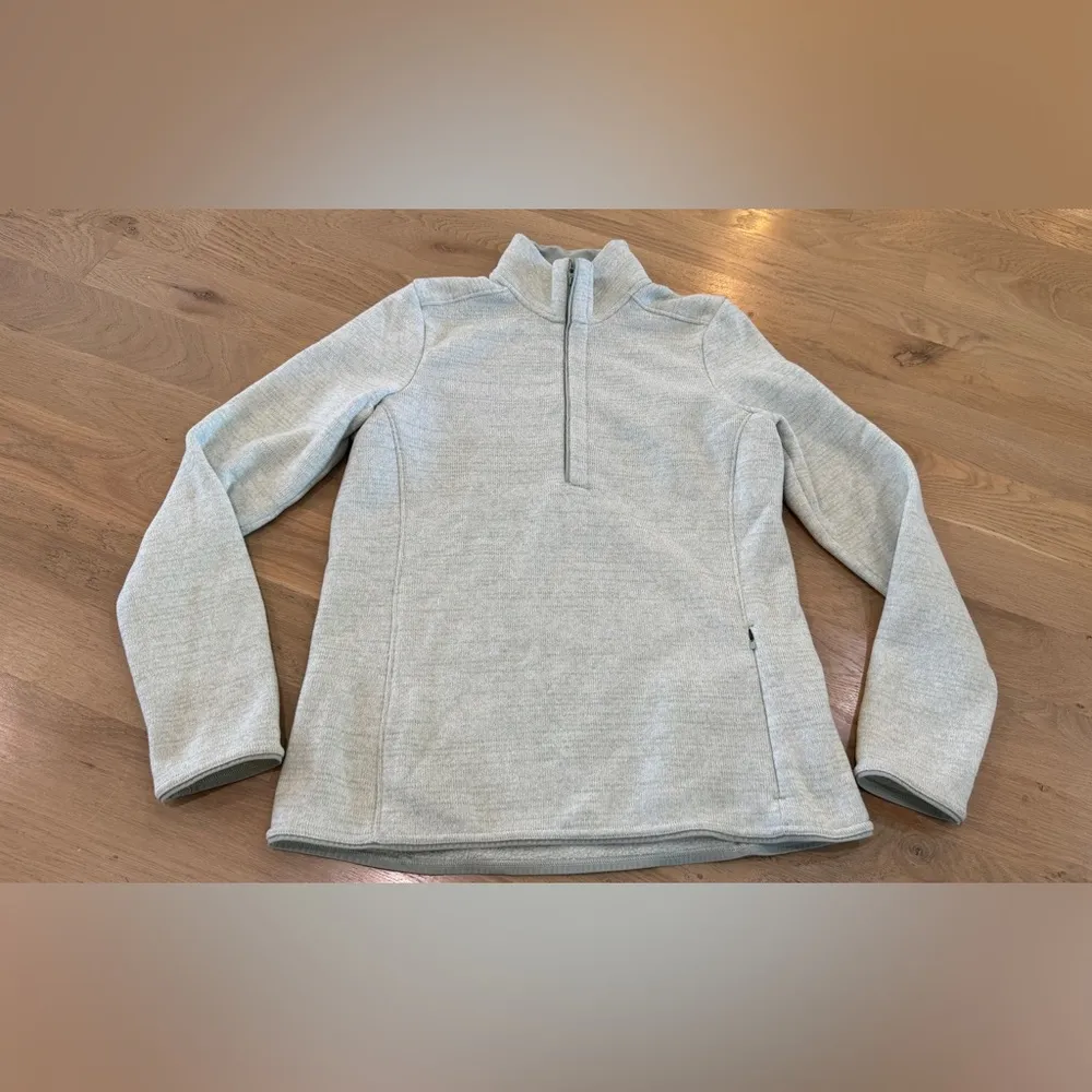 Under Armour Women's Wintersweet 2.0 Atlas Green 1/2 Zip ColdGear Fleece medium - Image 2