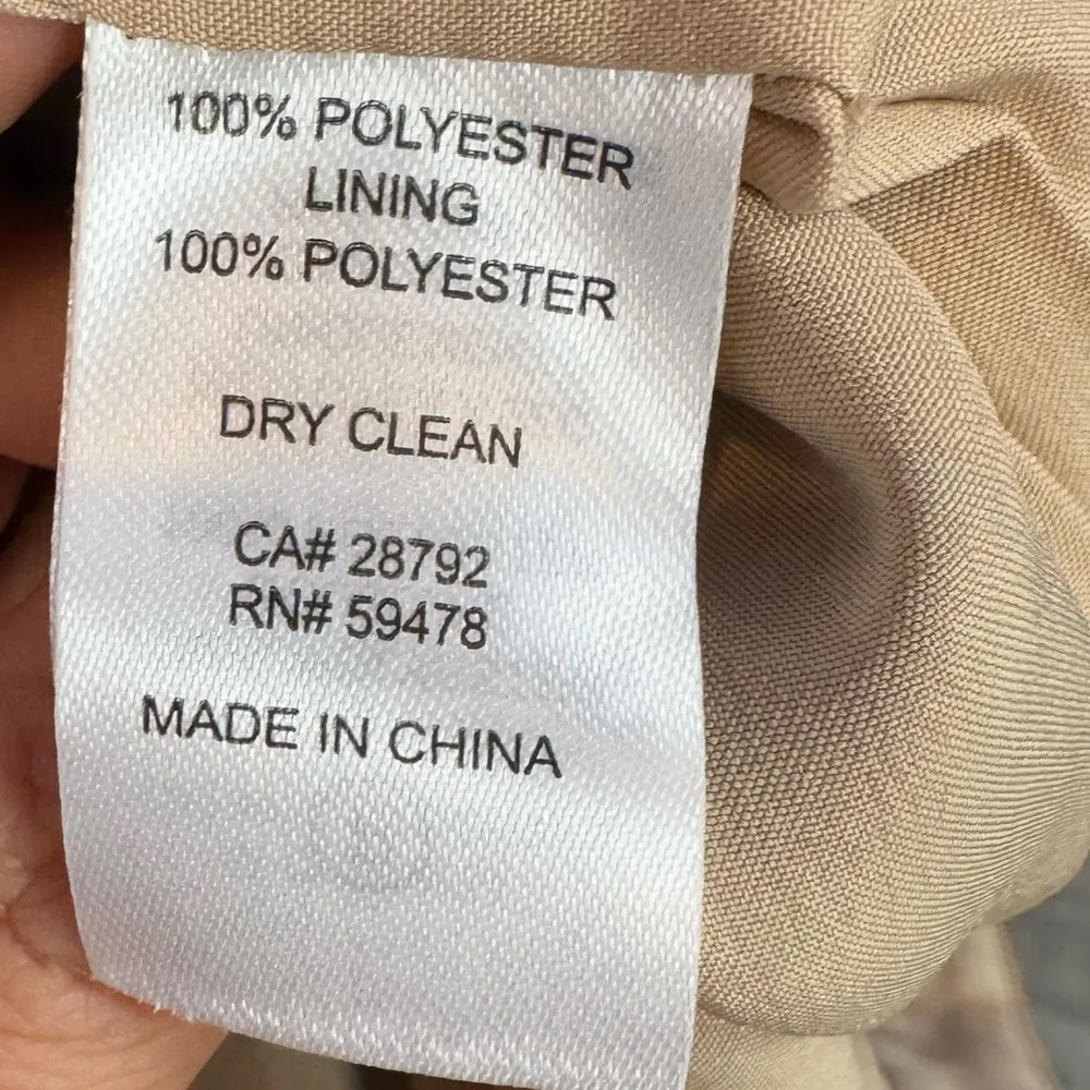 NEW House of Harlow 1960 Cropped Top Wide‎ Leg Pants Set in Brown Size Small - Image 9