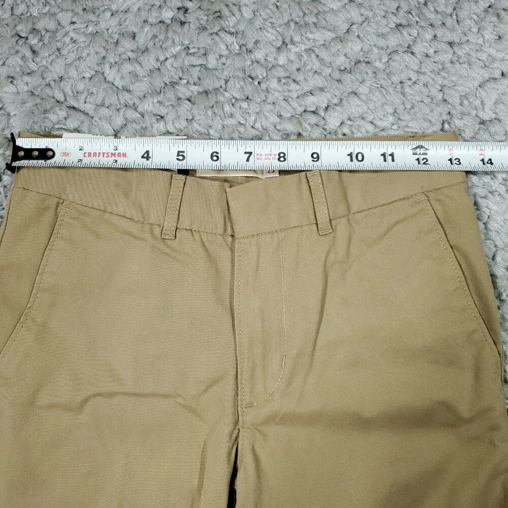 Levi's Baggy Trouser Pants Khaki Tan Twill Loose Y2K Trousers Women's Size 23x31 - Image 9