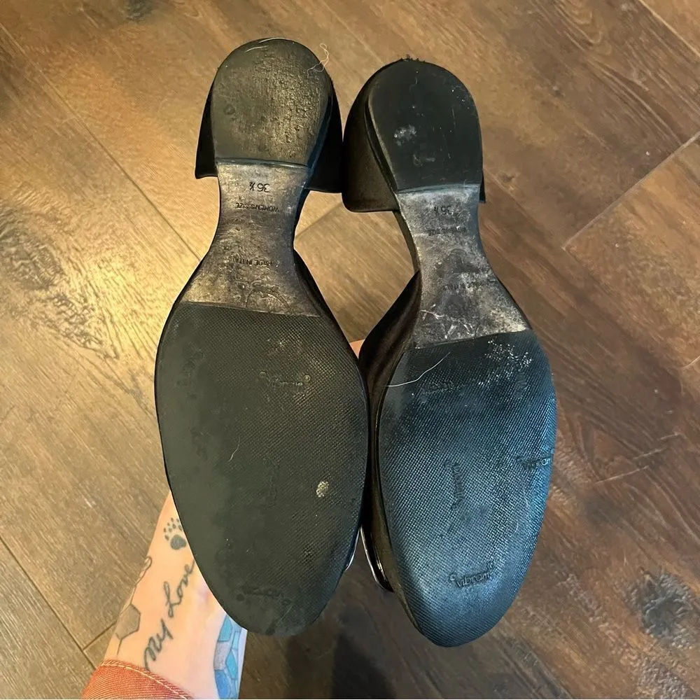 Roger Vivier Chip Strass Ballet Flat Black Black Size 5.5 - Image 9